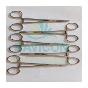 Olsen Hegar Porte-aiguille manuel 15cm avec pinces à ciseaux Instruments chirurgicaux en acier inoxydable Composants en bois et en plastique - Product Image 1