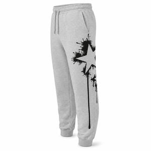 Pantalones Deportivos Personalizados con Estampado de Graffiti, Pantalones Jogger de Moda Urbana para Hombre, Pantalones Casuales de Forro Polar, Ropa Deportiva al por Mayor con Etiqueta Privada OEM - Product Image 2