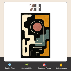 Alfombra de Lana Hecha a Mano, Diseño Moderno Vekt, Alfombra de Lana de Primera Calidad, Fabricante y Proveedor de Alfombras Hechas a Mano, Venta al Por Mayor - Product Image 6