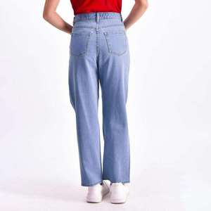 Salopette en velours côtelé style urbain pour femme, décontractée, grande taille, jambe large, écologique, respirante, mode estivale - Product Image 3