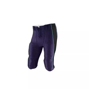 Ensemble d'uniformes de football sportifs américains OEM, 100% polyester, séchage rapide, imprimé, respirant, maillot à manches courtes et pantalon - Product Image 3