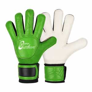 Guantes de Portero de Cuero Personalizados para Niños, Resistentes al Desgaste, Antideslizantes, con Protección para los Dedos, para Fútbol - Product Image 4