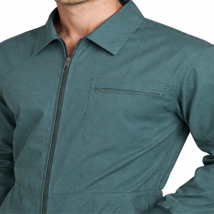 ชุดทำงานอุตสาหกรรมสำหรับผู้ชายเครื่องแบบช่างป้องกันทนทานชุดใส่ทำงานมืออาชีพสวมใส่สบายทันสมัย - Product Image 5