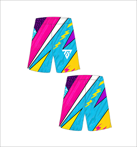 Shorts de basket-ball en mesh personnalisés pour hommes, sublimation, séchage rapide, entraînement, gym, fitness, sport, blanc, gris, motif Topo Swirl - Product Image 3
