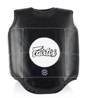 Protection Thoracique de Boxe Fairtex en Gros, Équipement de Protection Corporelle en Cuir PU OEM pour Entraînement de Boxe et Taekwondo BFS-CG-001