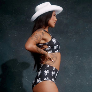 Ropa de Pole Dance con Cuello Alto para Mujer 2026, Venta al Por Mayor, Tela Elástica Ligera y Transpirable, Top de Entrenamiento, Servicio OEM - Product Image 6