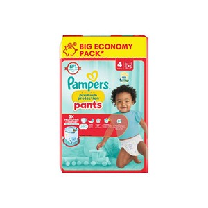Pampers Premium Protection Pants : couches-culottes haute performance pour une sécheresse toute la journée et une protection douce de la peau - Product Image 4