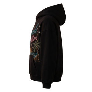 Sudadera con Capucha Personalizada con Pedrería, Sudadera con Capucha Decorada con Cristales y Diamantes, Diseño Brillante para Hombre y Mujer, Directo de Fábrica, MOQ - Product Image 4