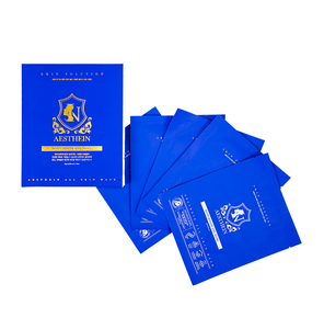 AESTHEIN Masque facial coréen hydratant anti-âge pour tous types de peaux, à la niacinamide, à la mucine d'escargot et aux algues, format familial jumbo - Product Image 5