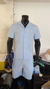 Venta al por Mayor, Nueva Colección 2024, Traje Formal de Invierno para Mujer, Camisa de Manga Larga de Color Sólido y Pantalones con Botones - Product Image 6