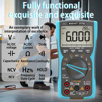 ZOYI ZT-Y2 6000 Seri Multimeter Digital Presisi Tinggi Definisi Tinggi Tiga Layar Otomatis/Manual Resistansi Kapasitansi