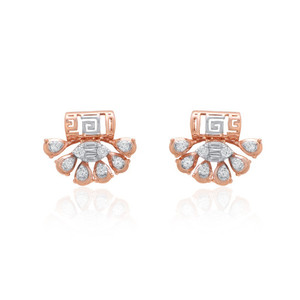 Conjunto de mangalsutra de diamantes talla pera al por mayor, joyería de oro Zota, colgante y pendientes de lujo para mujer, joyería de aniversario. - Product Image 3