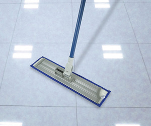 Kit de serpillière plate en microfibre (largeur 50 cm) – Chiffon de serpillière durable à absorption rapide, léger et à forte capacité de déshydratation - Product Image 5