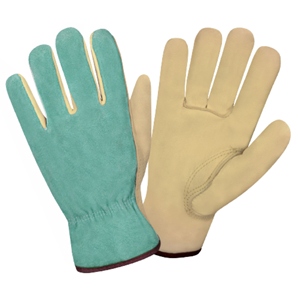 Cowhide Grain Leather Insulated <b>Driver</b> Work <b>Gloves</b> Premium Quality Jet Black Leather <b>Gloves</b> for Working Industrial Protection - Product Image 4