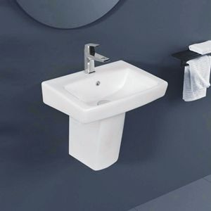 Ensemble de lavabo mural Toro - Facile à nettoyer pour les salles de bain d'hôtels et de villas - Product Image 2