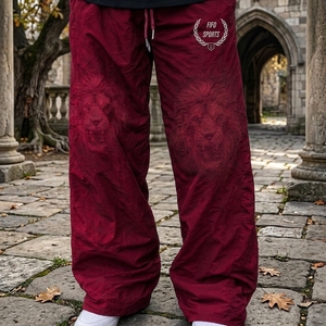 Nylon Baggy <b>Trouser</b> <b>Lightweight</b> Performance Bottoms Designed For Outdoor Adventures <b>Walking</b> Training And Modern Everyday Fashion - Product Image 3