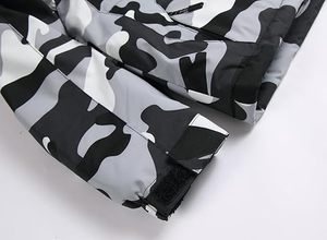 Keevoom Manteau d'hiver pour garçons, veste de ski coupe-vent, manteau de neige chaud en polaire pour enfants, manteau de ski imperméable à capuche pour l'extérieur - Product Image 5