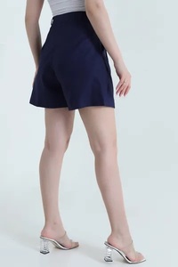 Stylish <b>Short</b> Customized Logo <b>Women's</b> Mid Waist Breathable Polyester/Cotton Casual <b>Shorts</b> Quick Dry Waterproof Eco-Friendly - Product Image 2