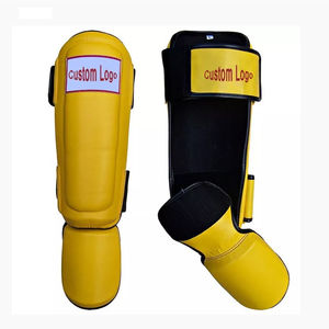 Protège-tibias et protège-pieds pour l'entraînement de boxe et de karaté - Product Image 1