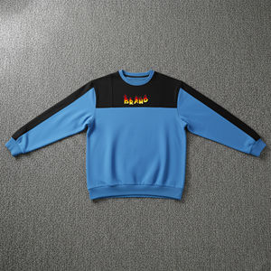 Sweat-shirt homme de haute qualité 100% coton 400 g/m² pour l'hiver, coupe ample, personnalisé, délavé, teint uni, lourd et surdimensionné - Product Image 4