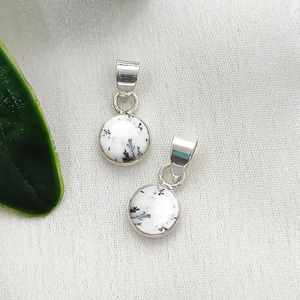 Carnelian 7mm Round Bezel <b>Charms</b> Handmade Cabochon Cut Natural Carnelian Bezel Set <b>Charms</b> with Bail Gemstone <b>Silver</b> Plated <b>Charm</b> - Product Image 3
