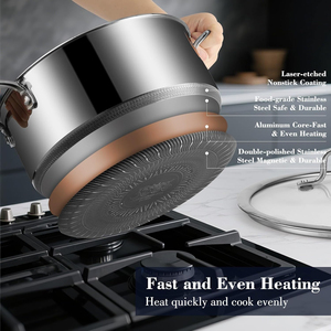 Elegant Kitchen Sauce <b>Pan</b> With Strong Base <b>And</b> Comfortable Grip For Long Lasting Performance - Product Image 2