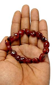 Crystal <b>bracelet</b> <b>Red</b> Carnelian Tumbled <b>Bracelet</b> Beads 8mm Stone Crystal Gemstone Fashion Jewelry Men and - Product Image 5