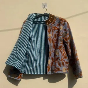 Suzani Jacket Floral Embroidery Cropped <b>Coat</b> Women Hippie Winter Warm Boho Outerwear Factory Price - Product Image 2