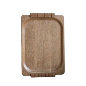<b>Breakfast</b> <b>Tray</b> With Handles Natural Finish Wooden Serving <b>Trays</b> Hotel Restaurant Supplies Food Serve Hotel <b>Trays</b> For Supplies - Product Image 1