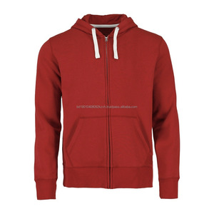 Sudadera con capucha para hombre de algodón 100% al por mayor diseño personalizado de moda de manga larga con capucha cremallera sólido invierno liso teñido - Product Image 5
