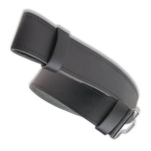 Cinturones de Cuero 100% para Hombre, Estilo Escocés Tradicional, Color Negro Liso, Tallas Personalizadas de Pequeña a 3XL, Más Vendidos - Product Image 6