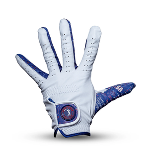 Gant de golf en cuir renforcé, paume en tissu extensible respirant, pour activités sportives professionnelles en plein air, antidérapant, anti-humidité - Product Image 2