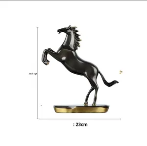 New Chinese Style <b>Light</b> Luxury Business Metal Horse Success Ornaments High-end Gift Copper Art Crafts Paper Box Packaging - Product Image 6