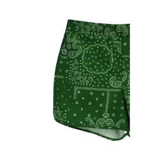 Short de bain femme Solid Trader Advanced, tissé respirant, taille haute, avec bande élastique et fente latérale, idéal pour l'été chaud - Product Image 2