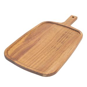 Tabla de Cortar Rectangular de Madera con Borde Elevado, No Tóxica y Fácil de Limpiar, Apta para Lavavajillas - Product Image 1