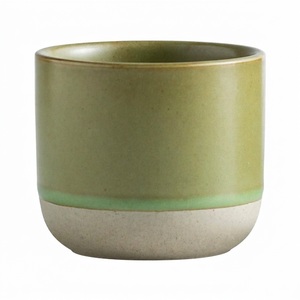 Taza de Café/Té de Cerámica Estilo Japonés Wabi-Sabi, Glaseado Vintage Transformado en Horno, Artesanal, Apta para Lavavajillas y Resistente al Calor - Product Image 1