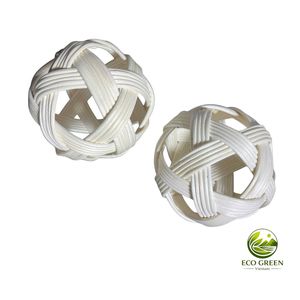 Juguete de Ratán Hecho a Mano para Perros, Juguete Masticable Natural y Duradero para Cachorros y Perros Pequeños, Juguete Ecológico para Mascotas, Pelota Resistente a Mordidas - Product Image 2