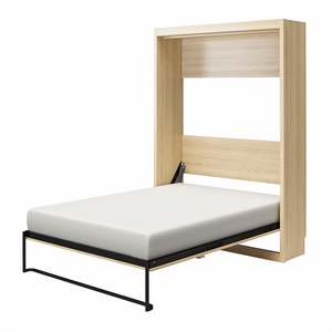<span class=keywords><strong>Cama</strong></span> Plegable Vertical Multifuncional Moderna de Fácil Montaje, Muebles de Dormitorio con Mecanismo de <span class=keywords><strong>Cama</strong></span> Murphy, <span class=keywords><strong>Escritorio</strong></span> <span class=keywords><strong>y</strong></span> Estante - Product Image 4