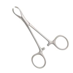 Pinces à tissus Lane 1x2 dents, qualité allemande, acier inoxydable, instruments chirurgicaux, pinces à serviettes Lane - Product Image 2