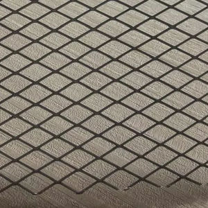 Galvanized Mild Steel Expanded Metal <b>Mesh</b> Roll Diamond Hole <b>Sheet</b> for Outdoor Fencing Industrial Catwalk and Floor Grating - Product Image 1