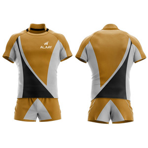 Nueva Camiseta de Rugby Personalizada al por Mayor, Uniforme de Rugby Sublimado de Manga Corta - Product Image 2