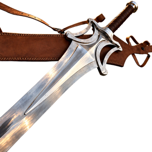 Espadas LEGACY, Espada He-Man de Acero Inoxidable Hecha a Mano, Réplica con Funda de Cuero, Decorativa para Montar en la Pared, Coleccionable - Product Image 6