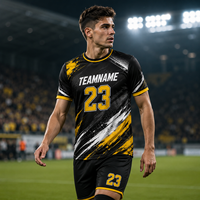 Camiseta de Fútbol Personalizada para Equipos, Camisetas de Fútbol Sublimadas para Clubes, Escuelas, Academias y Ligas