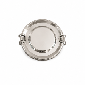 Dheer International Stainless Steel Food Grade 202 Clip Tiffin BIG Size Grey Color Wholesale - Product Image 3