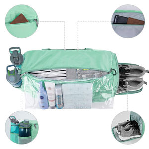 Large Sports Training Gym Bag <b>Baseball</b> Basketball Football Soccer Sports Training Bag With <b>Ball</b> Compartment - Product Image 3