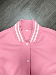 OEM Factory Wool <b>Leather</b> Letterman Varsity <b>Jacket</b> Custom School Team Baseball <b>Jacket</b> - Product Image 4