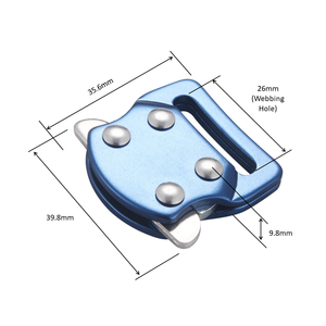 Ceinture de sécurité Cobra Buckle, petite, légère, en aluminium, résistante à la corrosion (48h en spray salin), pour les aventures. - Product Image 2