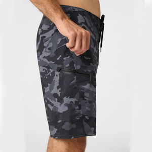 Shorts de bain légers pour hommes avec logo personnalisé imprimé par sublimation, idéaux pour la plage, la natation et le surf – Collection 2026 - Product Image 6