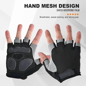 Guantes Deportivos Unisex de Alta Calidad, Cómodos, Antideslizantes, de Secado Rápido, de Algodón/Poliéster/Spandex, para Gimnasio, Fitness, Deportes al Aire Libre y Levantamiento de Pesas - Product Image 4