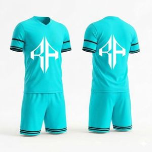 Uniforme de Fútbol Personalizado de Manga Corta para Hombre, 2026, Calidad Premium, Transpirable, Secado Rápido, 100% Poliéster, Logotipo Personalizado, Verano, OEM - Product Image 1